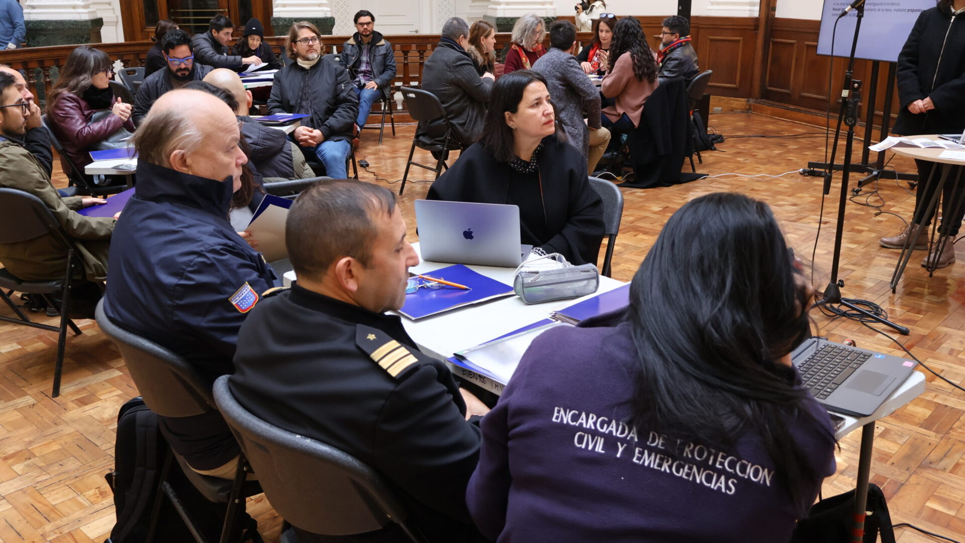 Con las principales instituciones que velan por la gestión de emergencias realizamos la tercera Jornada de gestión de riesgo de desastres para conformación de la unidad de riesgo para el SPM