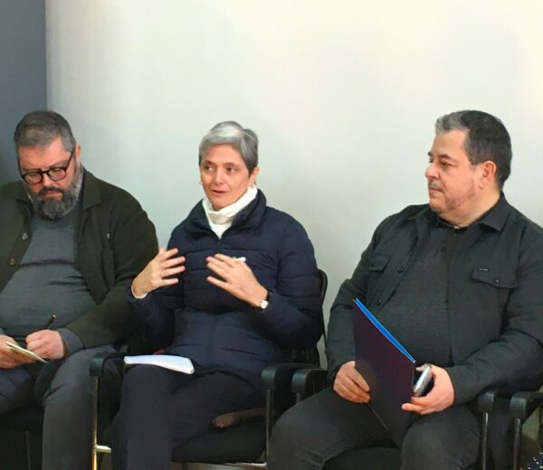 Presentamos la corporación y los avances en el plan de gestión a especialistas de la UPLA y a reconocida experta en patrimonio cultural